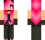 cat girl with pink hair