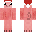 cute christmas pig