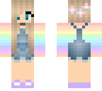 cute rainbow overalls 