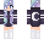 galaxy wolf girl