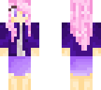 kawaii purple girl