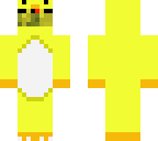 melon in a duck suit