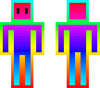 rainbow stickman