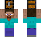 steve carrying chest