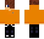 zombie high orange sweater