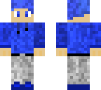 blue man