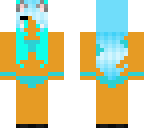 cyan bikini girl