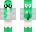 green cat nerd