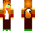 my new christmas skin i finally finished