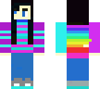 rainbow girl