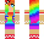 rainbow girl edit