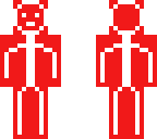 red and white inverse