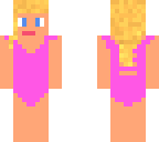 blonde at the beach