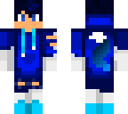 blue teenage wolf