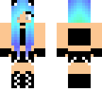 blue wolf girl
