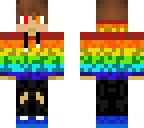 rainbow hoodie