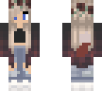 rose girl wolf