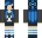 blue chibi girl