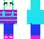blue over blue