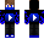 blue youtube skin