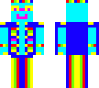 diamond rainbow man