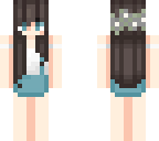 flower crown girl