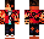full red infected