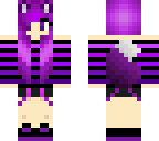 purple wolf girl