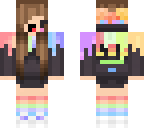 rainbow girl