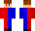 red and blue boy