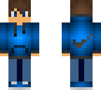 cool blue nike boy