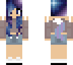 fall galaxy girl