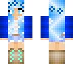 ash blue hair