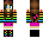 black and rainbow mifwa girl