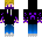 blonde ninja purple