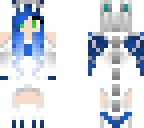 blue dragon girl