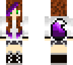 chica lobo morado