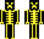 yellow skeleton man