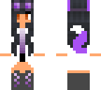 aphmau as a scientist werewolf