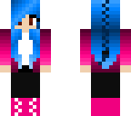 blue hair