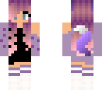 edit of purple fox girl