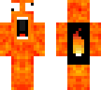 fire lava man