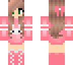 pink bunny sweater