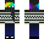 rainbow boy winter