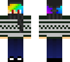 winter rainbow boy edit