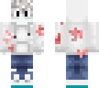 blood stained ghost boy