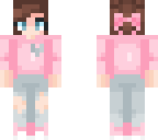 blue and pink