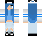 blue haired