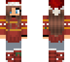 christmas skin edit