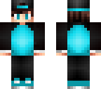 cyan cap boy